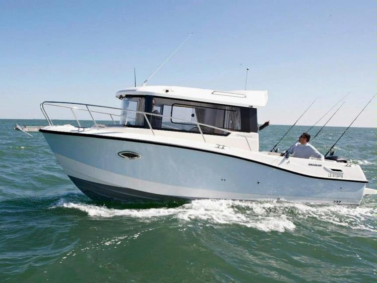 סירת דייג QUICKSILVER-755 PILOTHOUSE